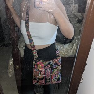Vera Bradley Rainbow Paisley Crossbody bag